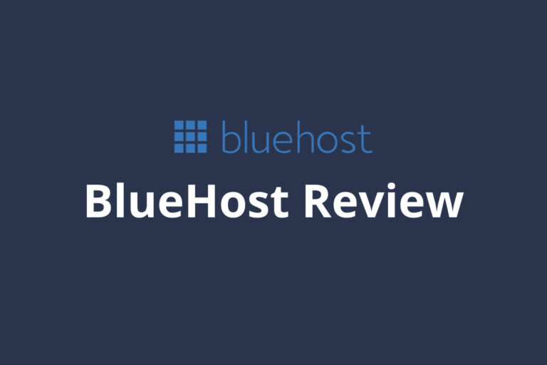 Bluehost review